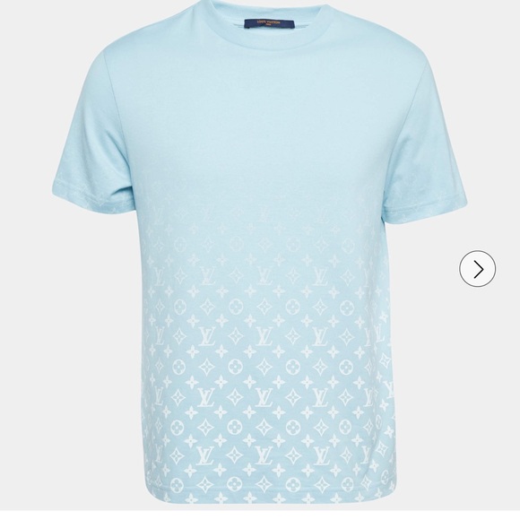 Louis Vuitton Sky Blue Monogram Tee